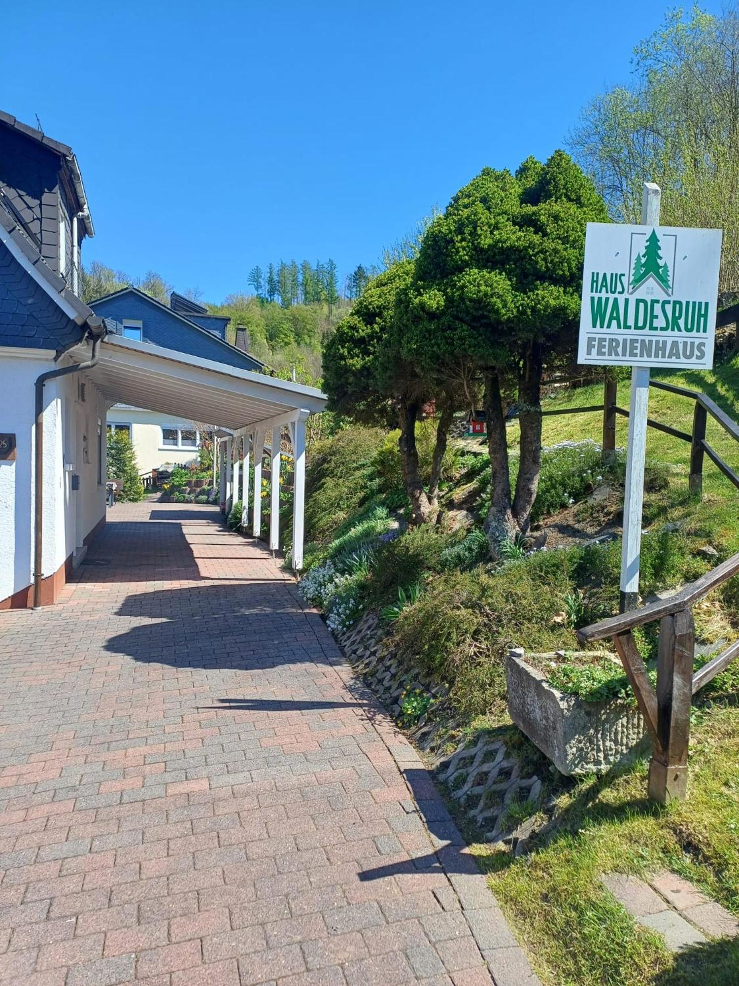 Haus Waldesruh Villa Lennestadt Bagian luar foto